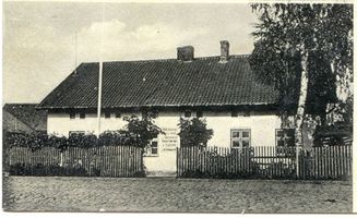 Mühlhausen Kr. Preußisch Eylau, Kreis Preußisch Eylau Mühlhausen Kr. Preußisch Eylau, Geschäftshaus 