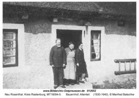 Neu Rosenthal, Kreis Rastenburg 