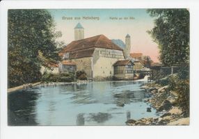 Heilsberg Kr. Heilsberg, Stadt, Kreis Heilsberg Heilsberg Kr. Heilsberg, Partie an der Alle, IV 