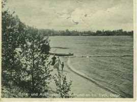 Klein Rauschen, Kreis Lyck Klein Rauschen, Badestrand 