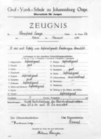Johannisburg, Kreis Johannisburg Kirchenplatz (fr. Kirchplatz) Johannisburg, Kirchenplatz (fr. Kirchplatz), Graf-Yorck-Schule, Zeugnis Johannisburg (Kreis), nicht verortete Bildmotive