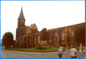 Königsberg (Pr.), Stadtkreis Königsberg Königsberg - Kaliningrad, Dom XLXVIII Кёнигсберг — Калининград, собор, XLXVIII