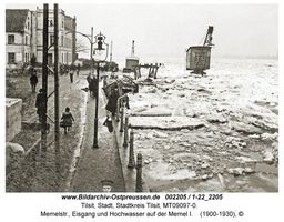 Tilsit, Stadt, Stadtkreis Tilsit Memelstraße