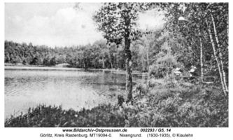 Görlitz Kr. Rastenburg, Gut, Kurhaus und Bahnstation, Kreis Rastenburg 