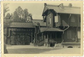 Jagdhaus Rominten, Kreis Goldap Jagdhaus Rominten, Jagdschloß, Hof III Ягдхаус Роминтен, охотничий замок, двор, III