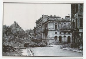 Königsberg (Pr.), Stadtkreis Königsberg Königsberg, Die Börse nach der Zerstörung Königsberg, Zweiter Weltkrieg und das Ende