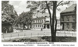 Deutsch Eylau, Kreis Rosenberg Hindenburgstraße