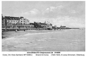 Cranz Kr. Samland, Ort, Kreis Samland 