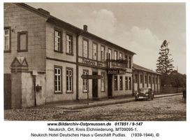 Neukirch, Ort, Kreis Elchniederung Hauptstraße