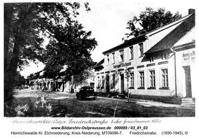 Heinrichswalde Kr. Elchniederung, Kreis Elchniederung Friedrichstraße