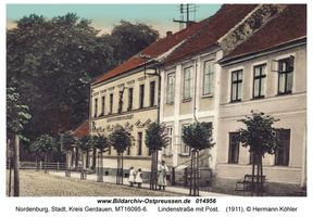 Nordenburg, Stadt, Kreis Gerdauen Lindenstraße  