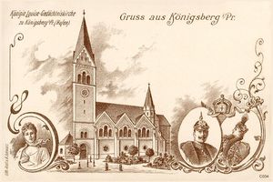 Königsberg (Pr.), Stadtkreis Königsberg Luis-Ferdinand-Allee