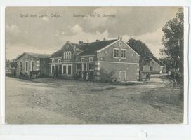 Lank, Kreis Heiligenbeil Lank, Gasthaus Ланк, трактир