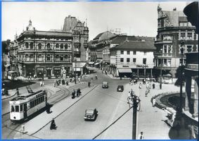 Königsberg (Pr.), Stadtkreis Königsberg Münzplatz Königsberg (Pr.), Münzplatz mit Junkerstraße VII Königsberg, Münzplatz