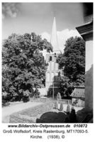 Groß Wolfsdorf, Kreis Rastenburg 