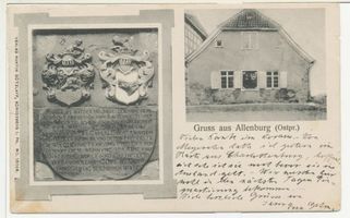 Allenburg, Stadt, Kreis Wehlau 