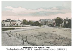 Tilsit, Stadt, Stadtkreis Tilsit Anger  Tilsit, Bereich 