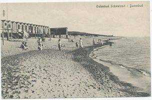 Schwarzort, Kreis Memel Schwarzort, Damenbad Шварцорт, женская купальня