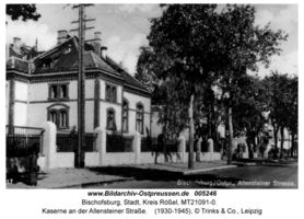 Bischofsburg, Stadt, Kreis Rößel Allensteiner Straße