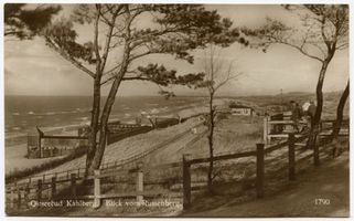 Kahlberg-Liep, Ort, Kreis Elbing Kahlberg-Liep, Strand und Promenade, Blick vom Russenberg Кальберг-Лип, пляж и променад, вид с Руссенберга