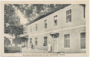 Schillinnen, Kreis Tilsit-Ragnit Schillinnen, Kurhaus IV Шиллиннен, курхаус, IV