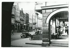 Marienburg, Westpr., Kreis Marienburg Marienburg i. Westpr., Markt mit Lauben 