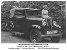 Rastenburg, Stadt, Kreis Rastenburg Hindenburgstraße 27