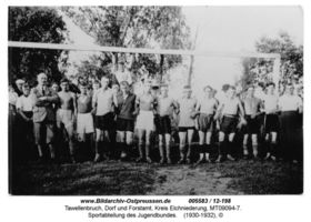 Tawellenbruch, Ort und Forstamt, Kreis Elchniederung 