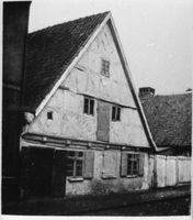 Tilsit, Stadt, Stadtkreis Tilsit Tilsit, ältestes Haus  der Stadt Goldschmiedestraße 51 (??) Tilsit, Alte Häuser, alte Hinterhöfe