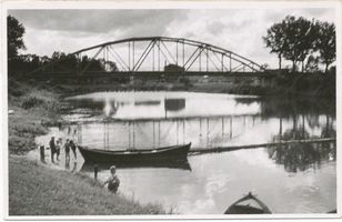 Haselberg (Ostpr.), Kreis Schloßberg Haselberg (Ostpr.), Brücke über den Ostfluß II Хазельберг (Вост. Пруссия), мост через реку Ост, II