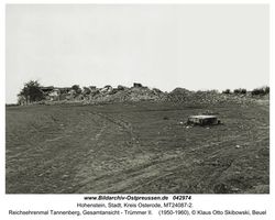 Hohenstein Kr. Osterode, Stadt, Kreis Osterode  Ostpreußen, Zweiter Weltkrieg und das Ende