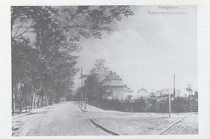 Metgethen, Ort und Bahnstation, Stadtkreis Königsberg Adolf-Hitler-Weg Metgethen, Kaporner Heide-Weg 