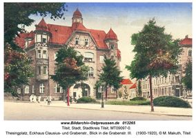 Tilsit, Stadt, Stadtkreis Tilsit Thesingplatz