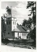 Pogegen, Kreis Tilsit-Ragnit Memeler Straße Pogegen, Memeler Straße, Evangelische Kirche III Погеген, Мемельштрассе, евангелическая церковь, III