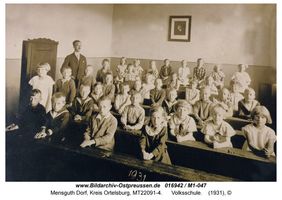 Mensguth Dorf, Kreis Ortelsburg 