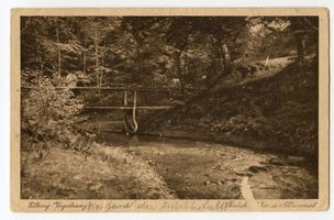 Vogelsang Stadtkr. Elbing, Stadtkreis Elbing Vogelsang Stadtkr. Elbing, Brücke über die Hammel 