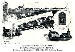 Bischofsburg, Stadt, Kreis Rößel 