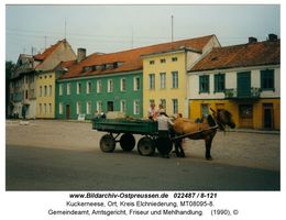 Kuckerneese, Ort, Kreis Elchniederung Am Markt