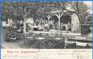 Jungferndorf, Kreis Samland Jungferndorf, Leyers Garten 