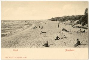 Neuhäuser, Kreis Samland Neuhäuser, Strand VI 