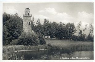 Osterode (Ostpr.), Kreis Osterode Osterode (Ostpr.), Bismarckturm XIV Osterode, Stadtmotive