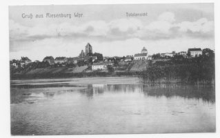Riesenburg, Kreis Rosenberg Riesenburg, Totalansicht 