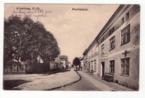 Allenburg, Stadt, Kreis Wehlau Allenburg, Kreis Wehlau, Stadtschule 