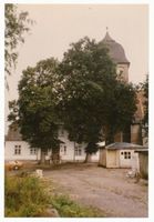 Passenheim, Stadt, Kreis Ortelsburg Passenheim, Evang. Kirche und Pfarrhaus 