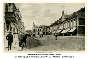 Bischofsburg, Stadt, Kreis Rößel 