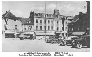Rastenburg, Stadt, Kreis Rastenburg Neuer Markt