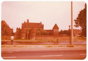 Marienburg, Westpr., Kreis Marienburg Marienburg i. Westpr., Die Marienburg von der Nogatseite XLI Marienburg, Schloß