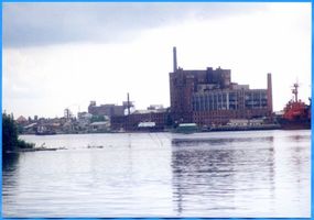 Königsberg (Pr.), Stadtkreis Königsberg Königsberg, Hafen, Reste des ehemaligen großen Silospeichers Кёнигсберг, порт, остатки прежнего большого силосного склада