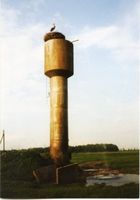 Meschenhof, Kreis Tilsit-Ragnit Meschenhof (Malinowka/Griwino), Wasserturm 
