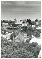 Frauenburg, Kreis Braunsberg Frauenburg, Blick auf die Stadt und das Haff XI 